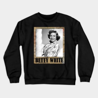 Betty White // Vintage Frame Crewneck Sweatshirt